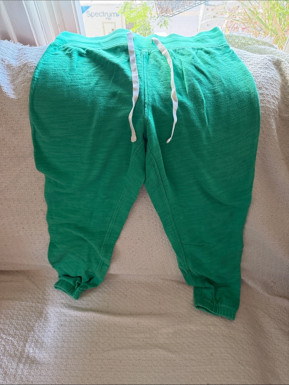 J. Crew Kids Teal Green Drawstring Joggers
